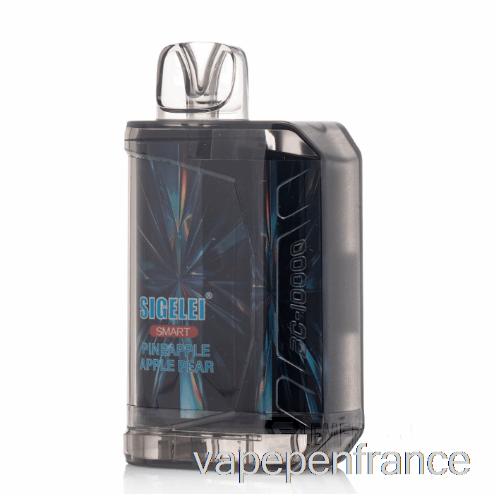 Sigelei Smart Ac10000 0% Zéro Nicotine Stylo Jetable Ananas Pomme Poire Vape